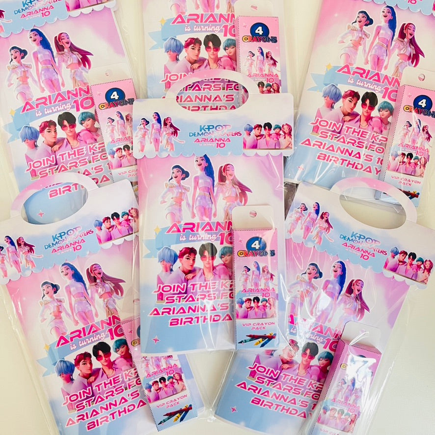 Custom Birthday Activity Booklet for Kids | Custom Party Favor