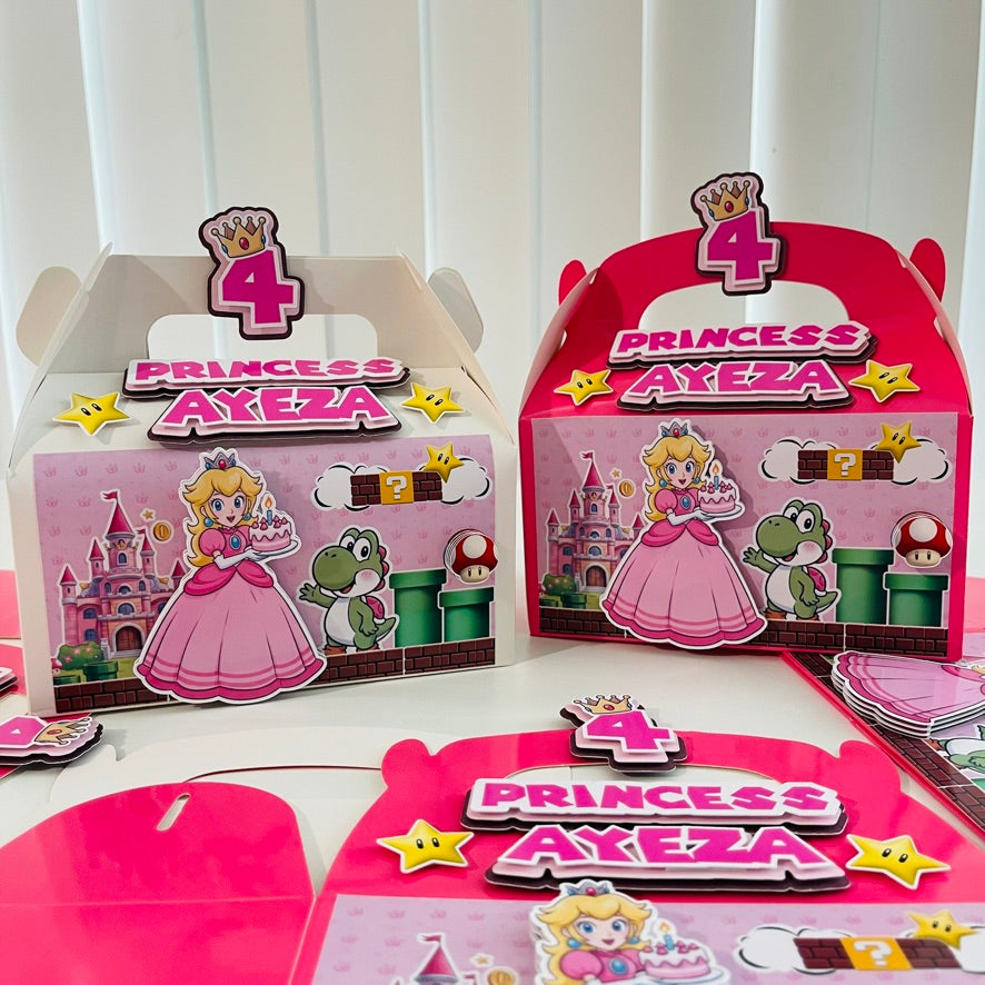 3D Princess Peach Gable Box