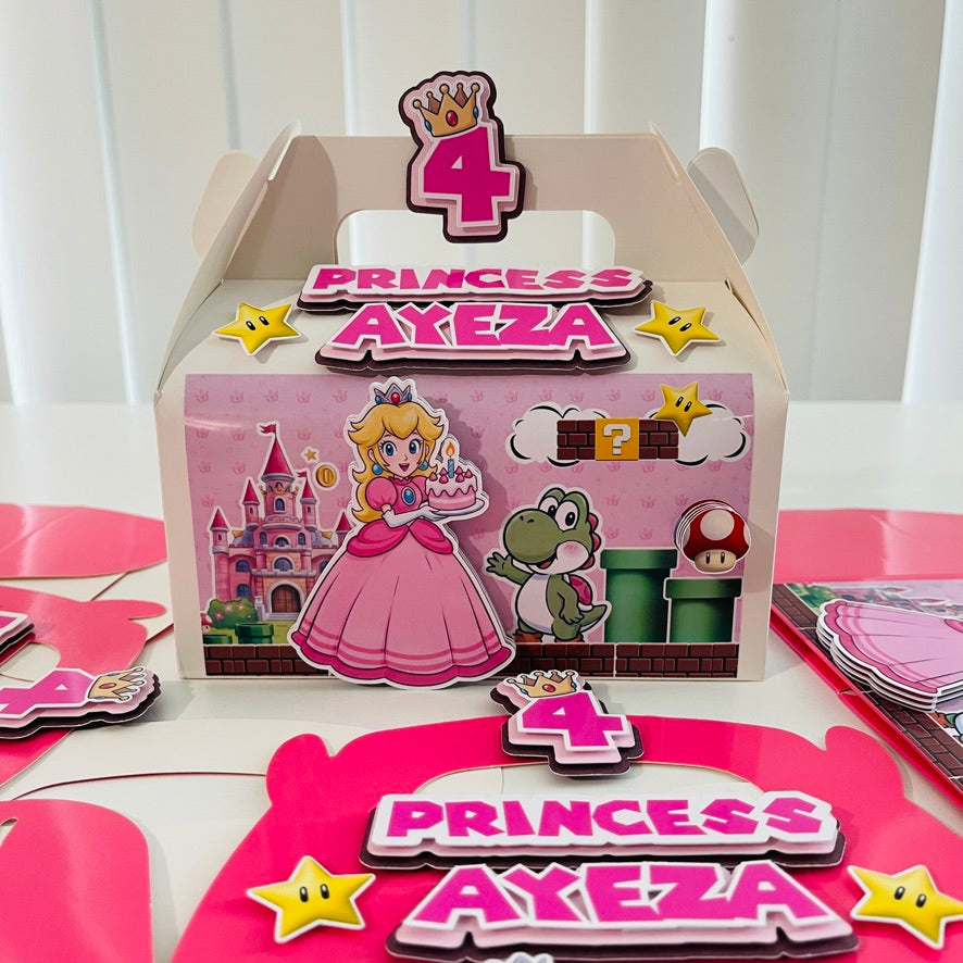 3D Princess Peach Gable Box