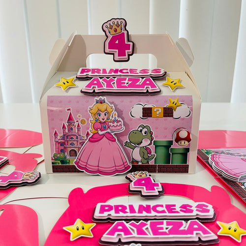 3D Princess Peach Gable Box