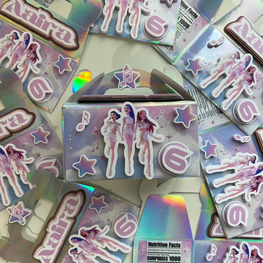 3D KPOP Demon Hunters Gable Box