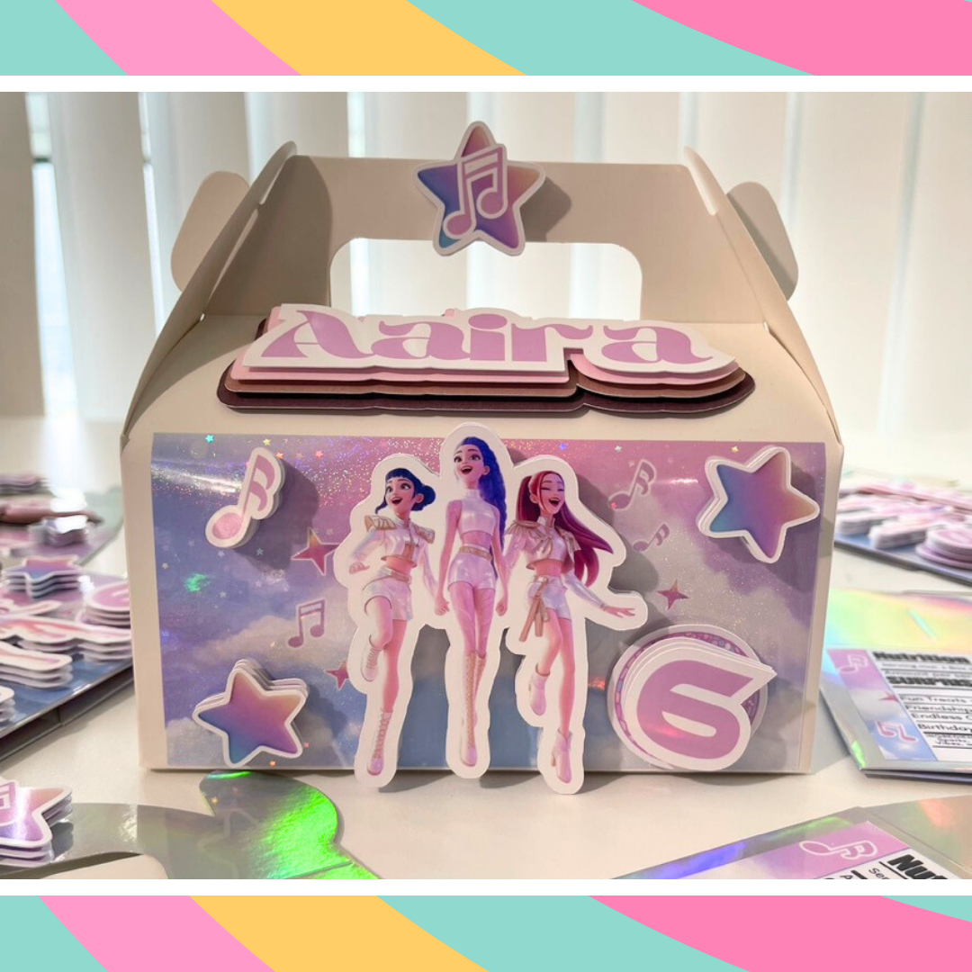 3D KPOP Demon Hunters Gable Box