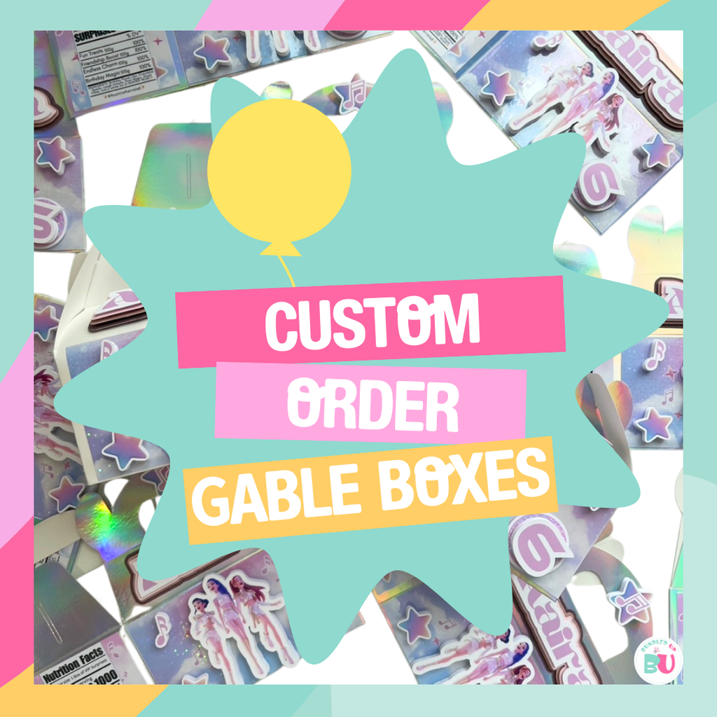Custom Gable Boxes – Custom Party Favor Boxes