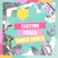 Custom Gable Boxes – Custom Party Favor Boxes