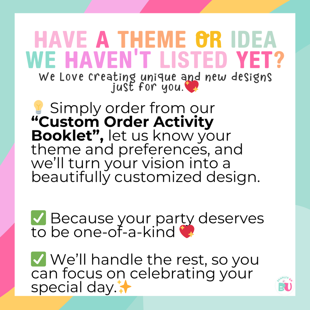 Personalized KPOP Demon Hunters Birthday Activity Booklet for Kids | Personalized Party Favor