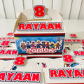 Personalized 3D Roblox Gable Boxes | Personalized Party Favor Boxes