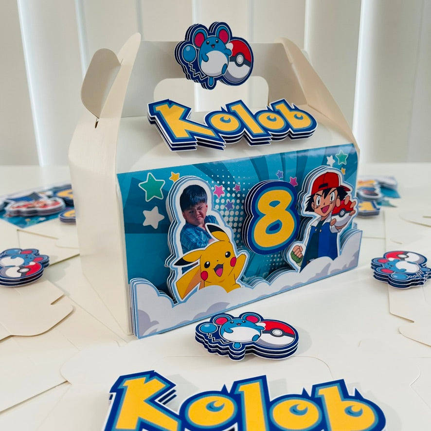 3D Pokemon Gable Box