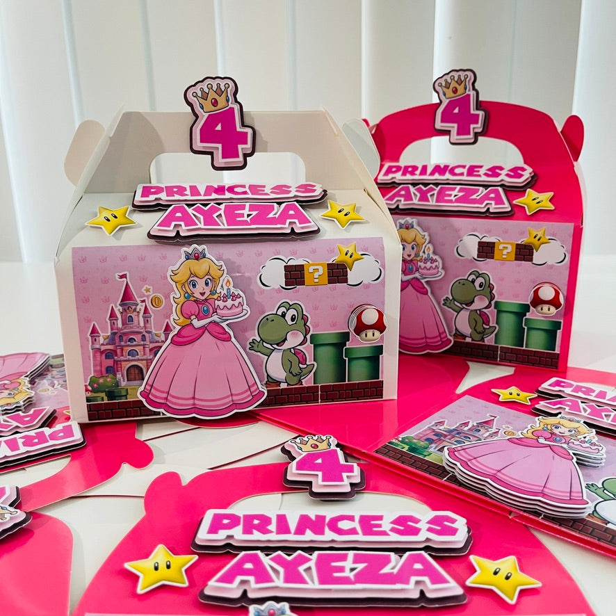 3D Princess Peach Gable Box