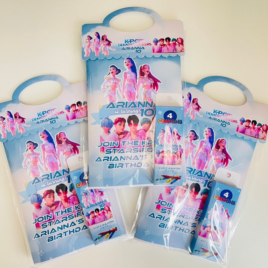 Custom Birthday Activity Booklet for Kids | Custom Party Favor