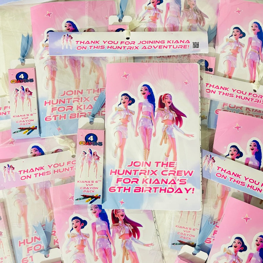 Custom Birthday Activity Booklet for Kids | Custom Party Favor