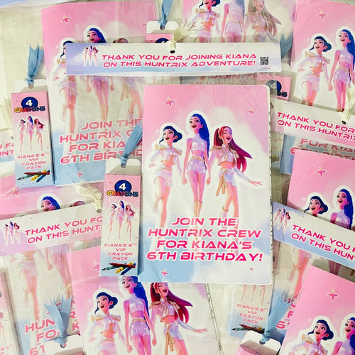 Custom Birthday Activity Booklet for Kids | Custom Party Favor