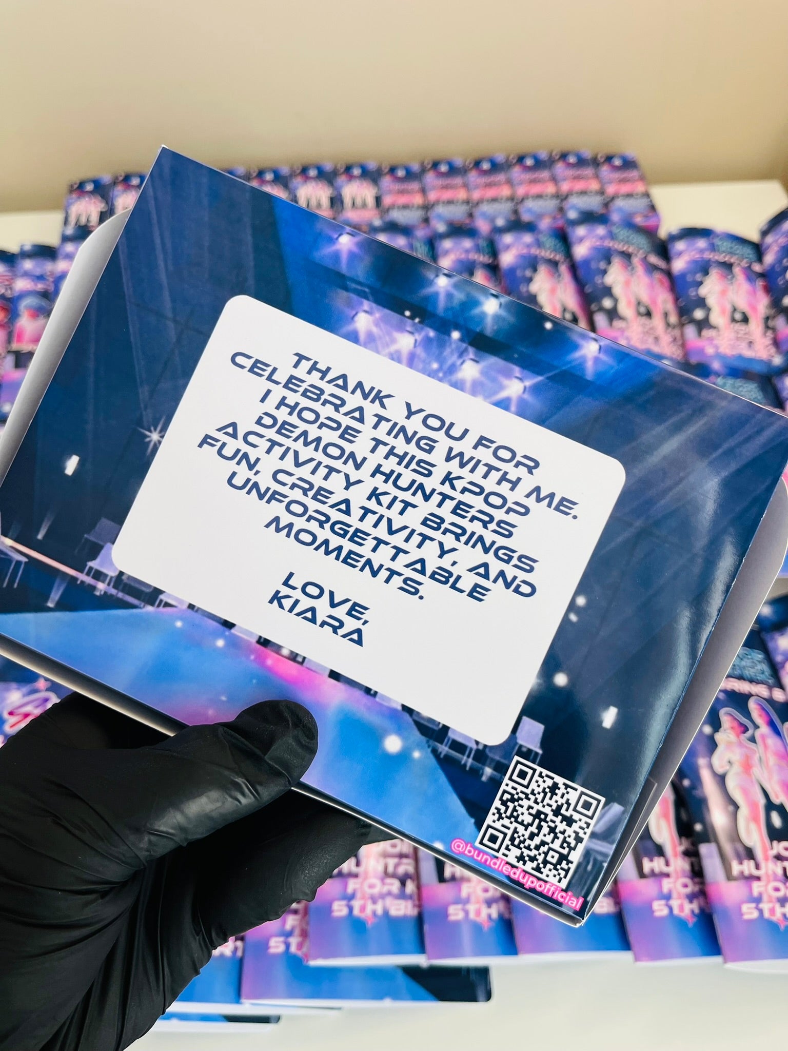 Personalized KPOP Demon Hunters Birthday Activity Kit for Kids | Personalized Party Favor