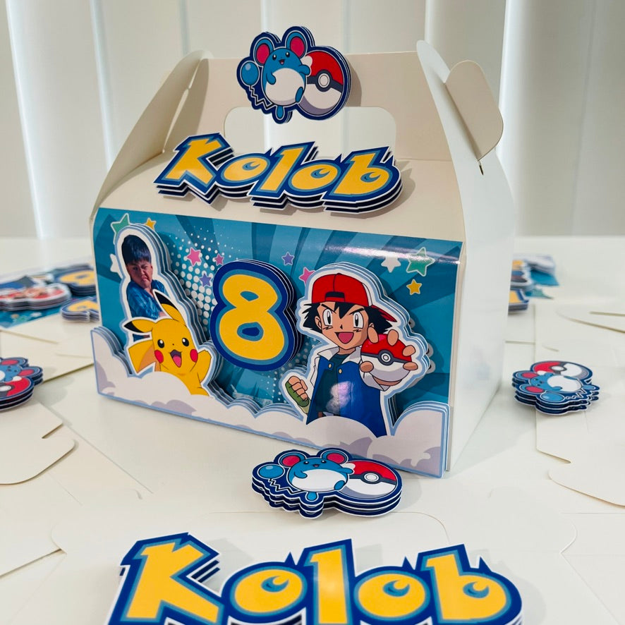 3D Pokemon Gable Box