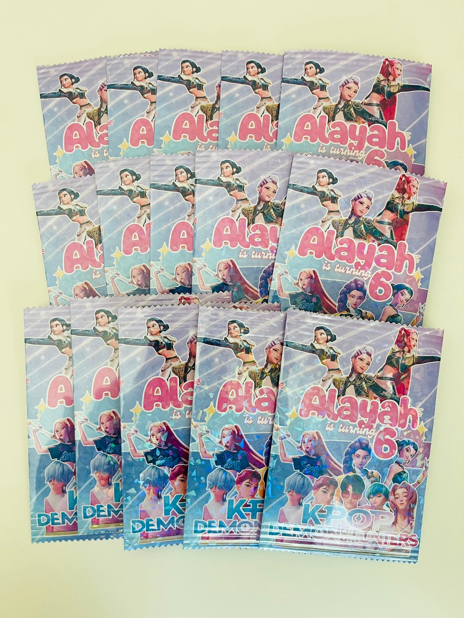 KPOP Demon Hunters Personalized Party Bundle | Custom Birthday Party Favors